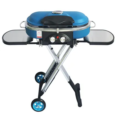 Outdoor BBQ Trolley Gas Grill