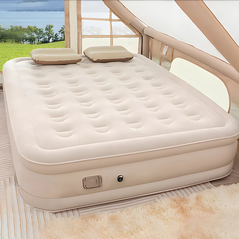 Outdoor Bed Air Cushion Nap Bed Heightening Thickening Air Mattress Inflatable Bed Home Single Air Mattress Double Outdoor Bed Air Cushion Nap Bed Heightening Thickening Air Mattress Inflatable Bed Home Single Air Mattress Double