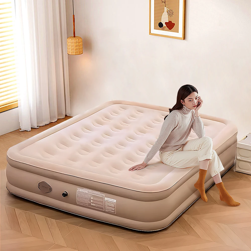Outdoor Bed Air Cushion Nap Bed Heightening Thickening Air Mattress Inflatable Bed Home Single Air Mattress Double Outdoor Bed Air Cushion Nap Bed Heightening Thickening Air Mattress Inflatable Bed Home Single Air Mattress Double