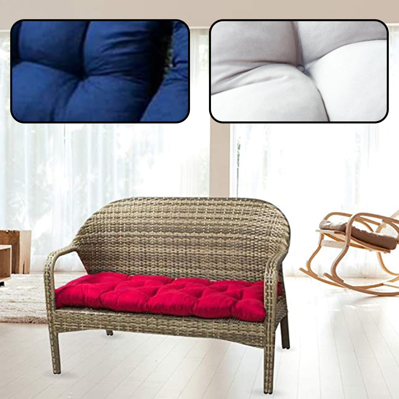 Outdoor Bench Pad Soft Cushion