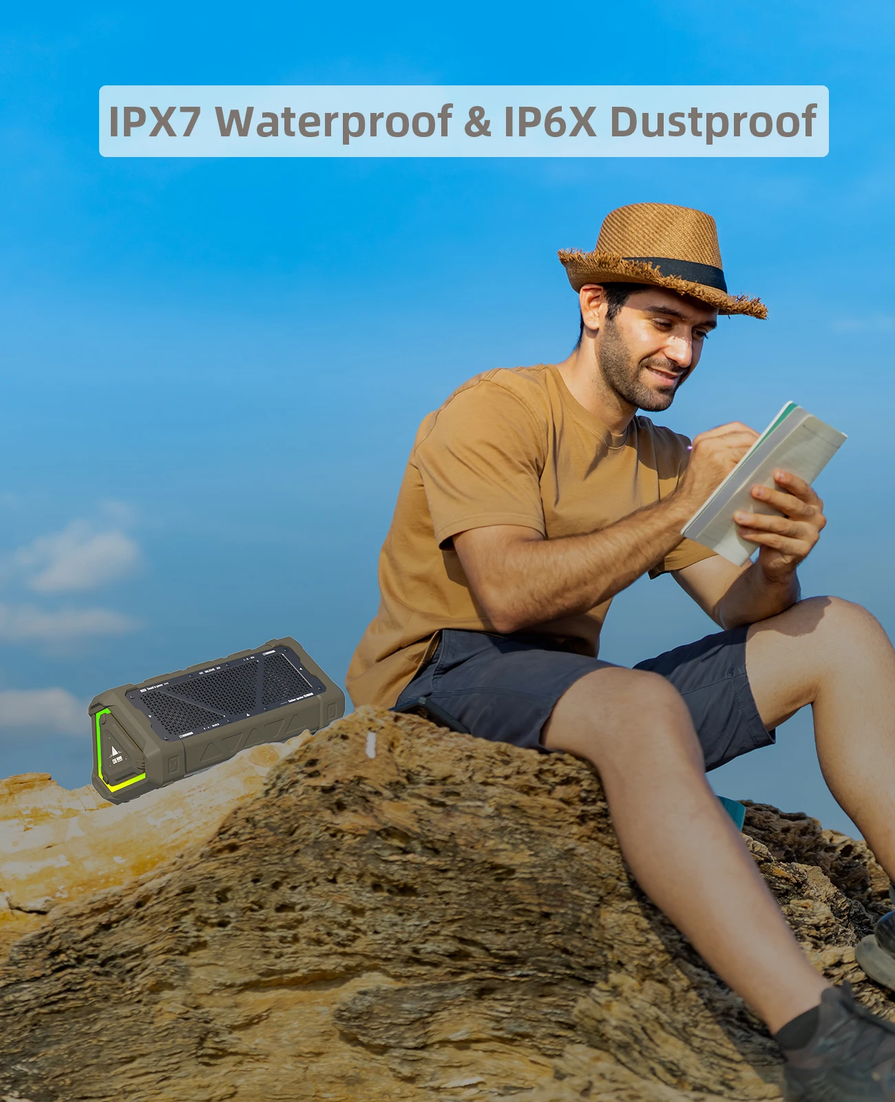 Outdoor Bluetooth Speaker, 40W Output Power Bluetooth 5.3 Speaker ,Stereo Sound IPX7 Waterproof,Micro SD Card,RGB Light Outdoor Bluetooth Speaker, 40W Output Power Bluetooth 5.3 Speaker ,Stereo Sound IPX7 Waterproof,Micro SD Card,RGB Light