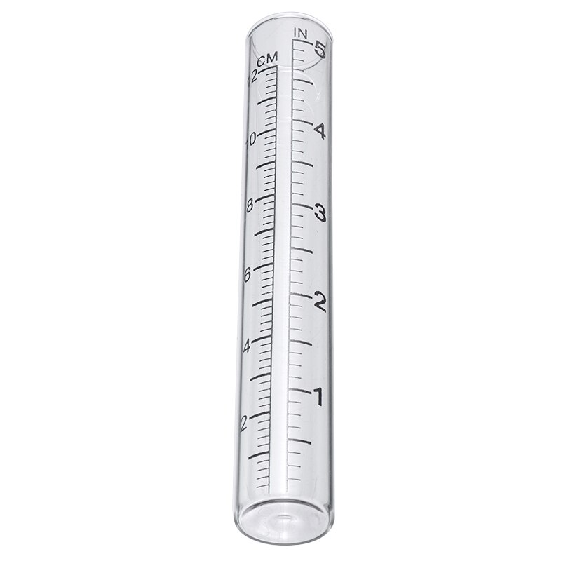 Outdoor Calibrated Glass Rain Gauge Outdoor Calibrated Glass Rain Gauge