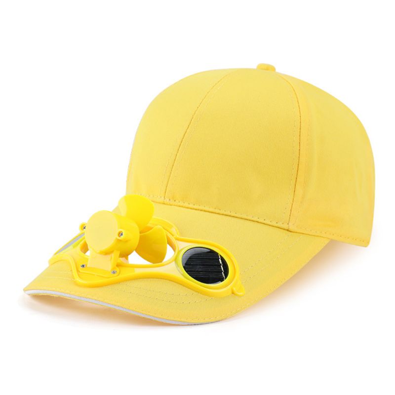 Outdoor Cooling Solar Fan Cap Outdoor Cooling Solar Fan Cap