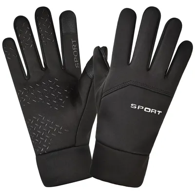 Outdoor Fishing Waterproof Gloves TouchScreen Sport Ridding Windproof Breathable Non Slip Gloves Ski Autumn