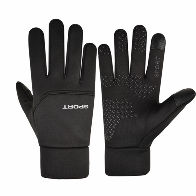 Outdoor Fishing Waterproof Gloves TouchScreen Sport Ridding Windproof Breathable Non Slip Gloves Ski Autumn