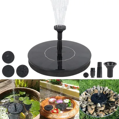 Outdoor Garden Floating Solar Pond Fountain Outdoor Garden Floating Solar Pond Fountain