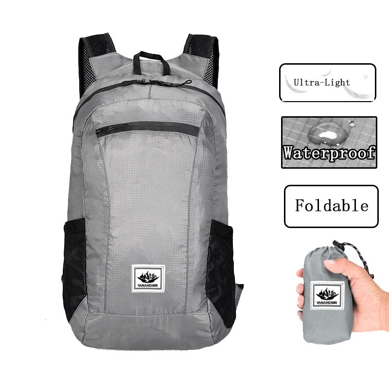 Outdoor Hiking Bag 20L Lightweight Portable Backpack Foldable Waterproof Folding Ultralight Pack for Women Men Outdoor Hiking Bag 20L Lightweight Portable Backpack Foldable Waterproof Folding Ultralight Pack for Women Men