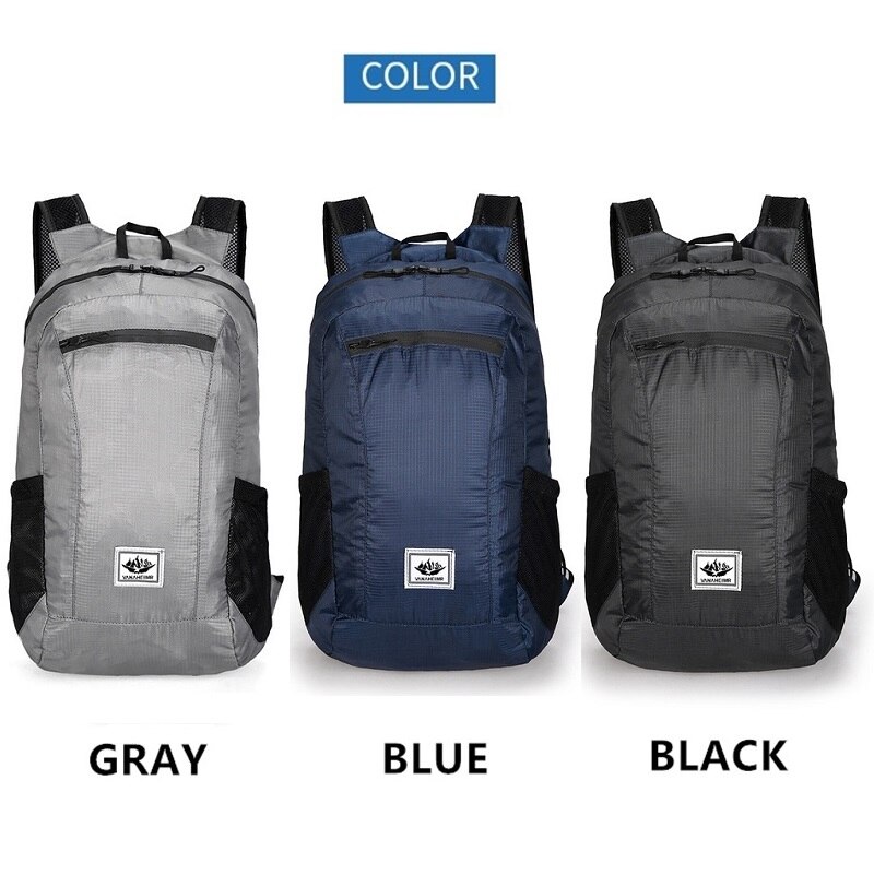 Outdoor Hiking Bag 20L Lightweight Portable Backpack Foldable Waterproof Folding Ultralight Pack for Women Men Outdoor Hiking Bag 20L Lightweight Portable Backpack Foldable Waterproof Folding Ultralight Pack for Women Men