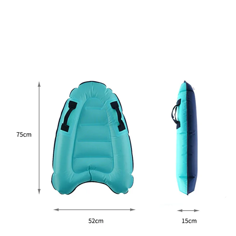 Outdoor Inflatable Surfboard Portable Bodyboard Adult Children Swimming Safe Lightweight Kickboard Sea surfing Wakeboard Outdoor Inflatable Surfboard Portable Bodyboard Adult Children Swimming Safe Lightweight Kickboard Sea surfing Wakeboard