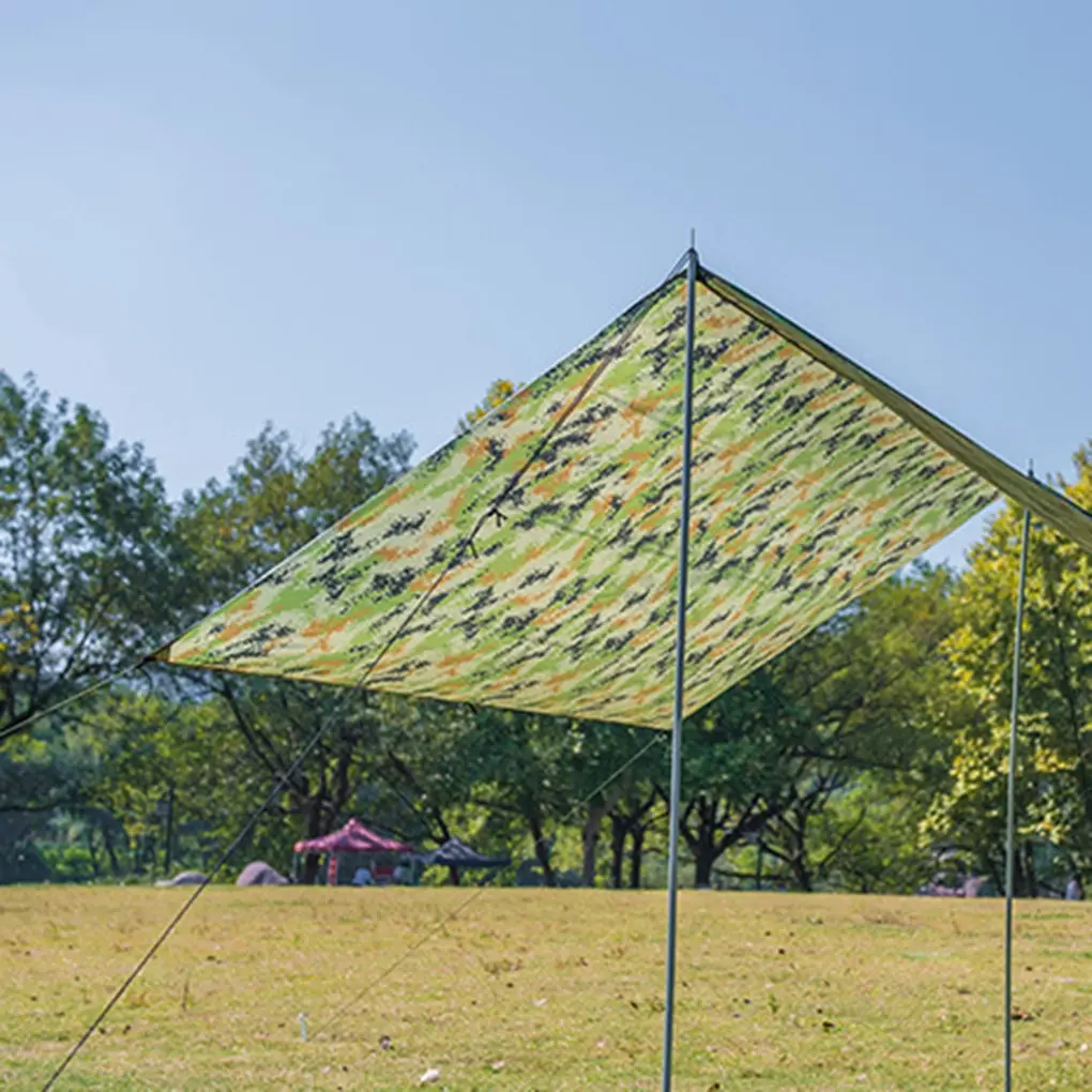Outdoor Large Canopy Sunshade Beach Camping Tent Waterproof Ground Tent Tarp Shelter Hammock Rain Fly Cover Sun shade Outdoor Large Canopy Sunshade Beach Camping Tent Waterproof Ground Tent Tarp Shelter Hammock Rain Fly Cover Sun shade