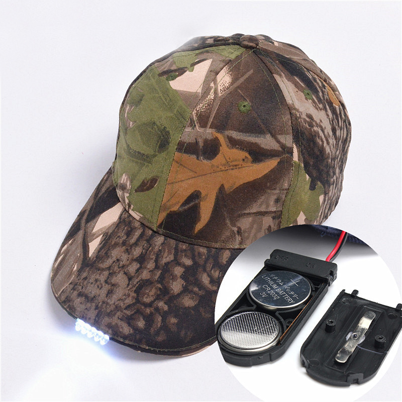 Outdoor LED Baseball Hat Light Outdoor LED Baseball Hat Light