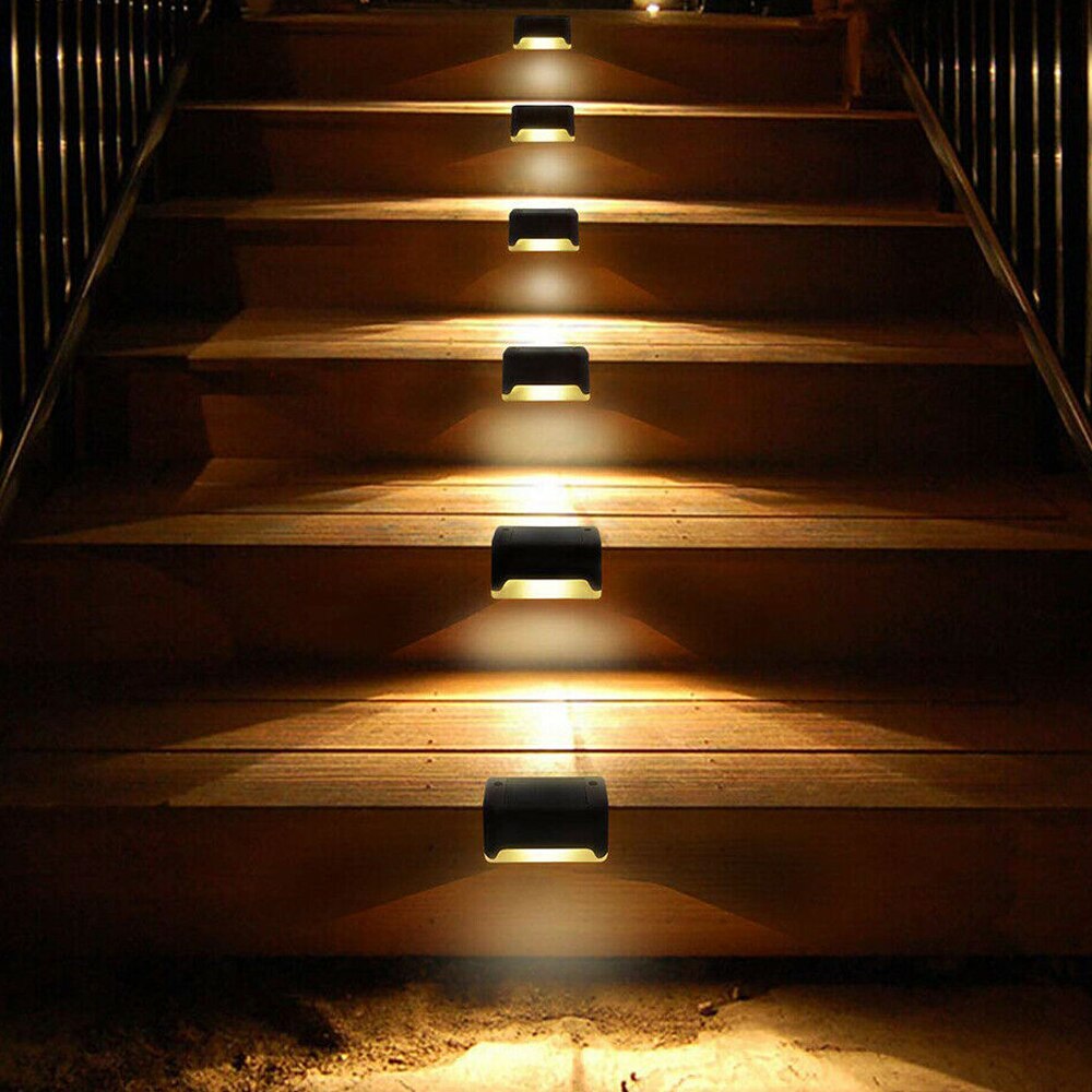 Outdoor LED Solar Deck Step Lights Outdoor LED Solar Deck Step Lights