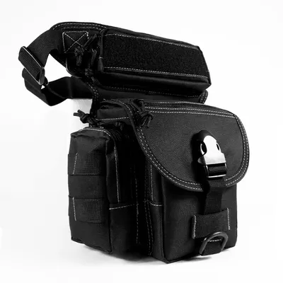 Outdoor Leg Bag Waterproof Mountaineering Portable High Strength Durable Nylon Multifunctional Tactical Military Leg Bag