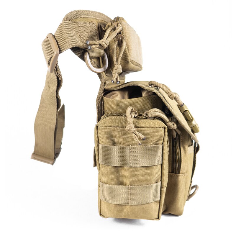 Outdoor Leg Bag Waterproof Mountaineering Portable High Strength Durable Nylon Multifunctional Tactical Military Leg Bag