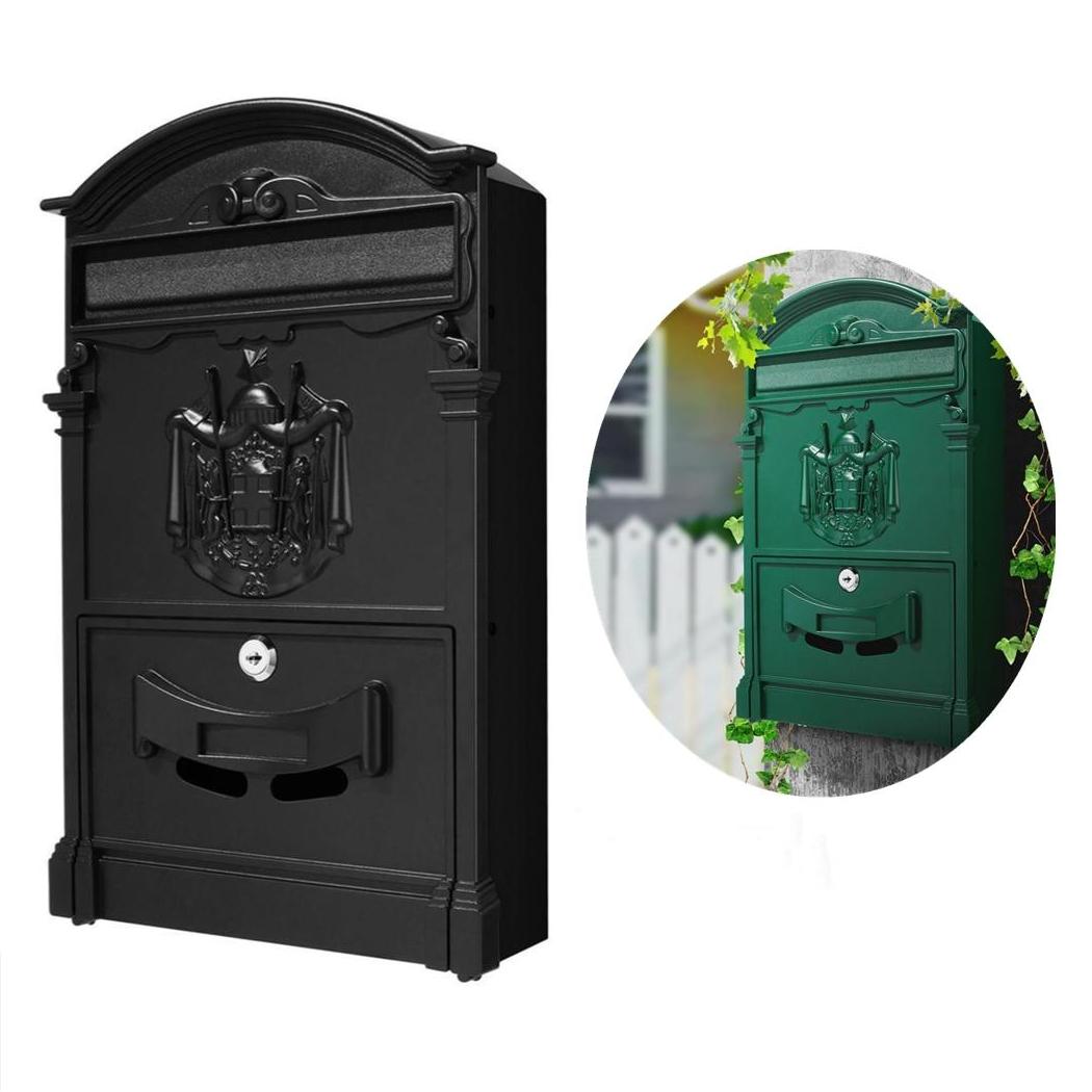 Outdoor Lockable Vintage Mailbox Outdoor Lockable Vintage Mailbox