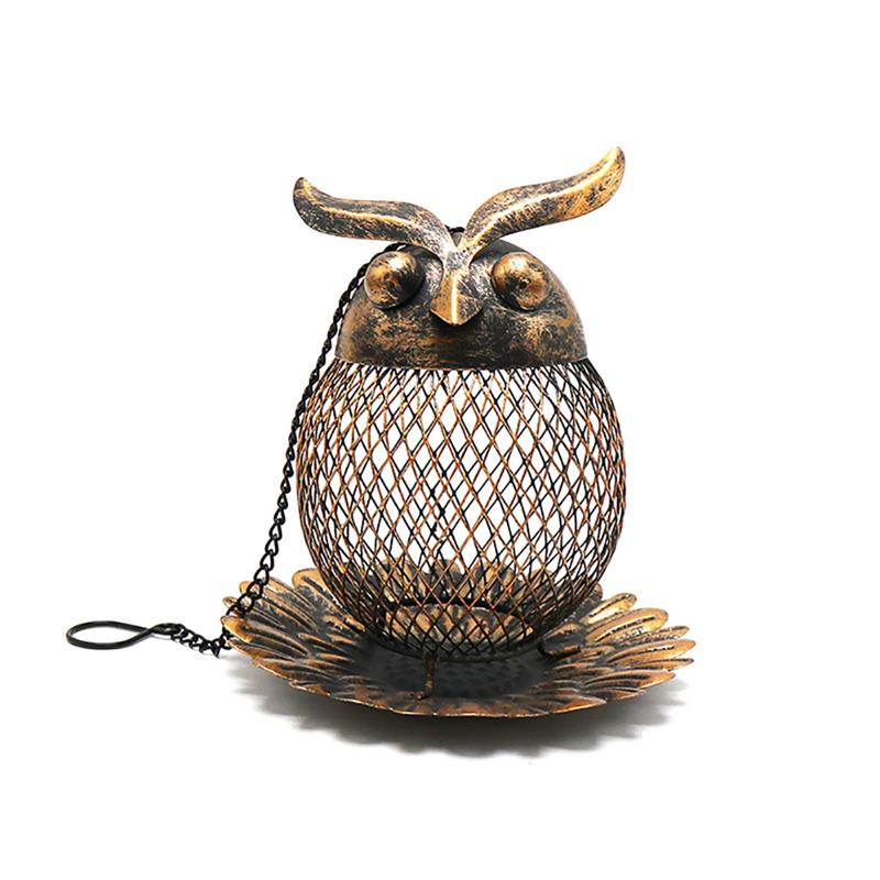 Outdoor Metal Owl Bird Feeder Outdoor Metal Owl Bird Feeder