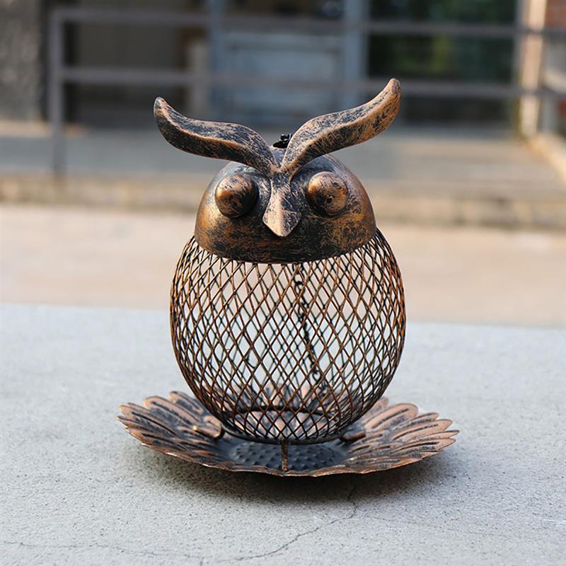 Outdoor Metal Owl Bird Feeder Outdoor Metal Owl Bird Feeder