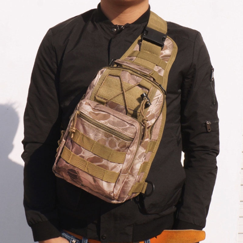 Outdoor Military Tactical Sling Sport Travel Chest Bag Shoulder Bag For Men Women Crossbody Bags Hiking Camping
