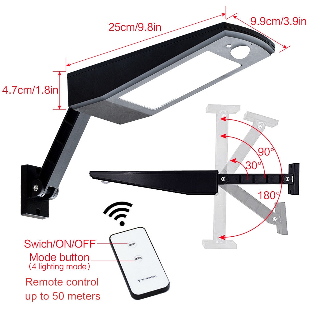Outdoor Motion Sensor Light Solar Lamp