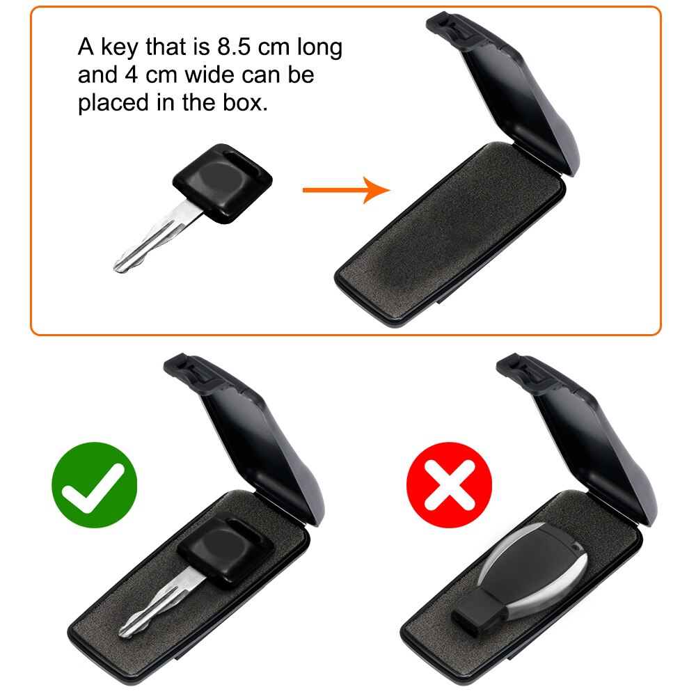 Outdoor Plastic Magnetic Car Key Holder Outdoor Plastic Magnetic Car Key Holder