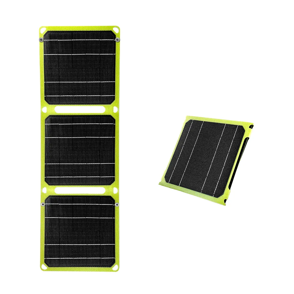 Outdoor powerful flexible Solar Panel 5v 21w Portable battery phone charge PD QC 3.0 9V 12V For USB A C Photovoltaic Outdoor powerful flexible Solar Panel 5v 21w Portable battery phone charge PD QC 3.0 9V 12V For USB A C Photovoltaic