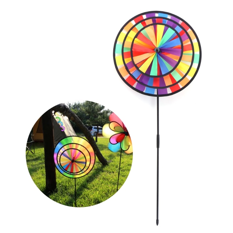 Outdoor Rainbow Wind Spinner Outdoor Rainbow Wind Spinner