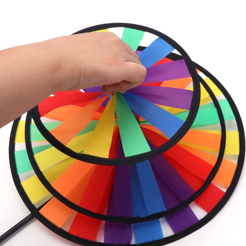 Outdoor Rainbow Wind Spinner Outdoor Rainbow Wind Spinner