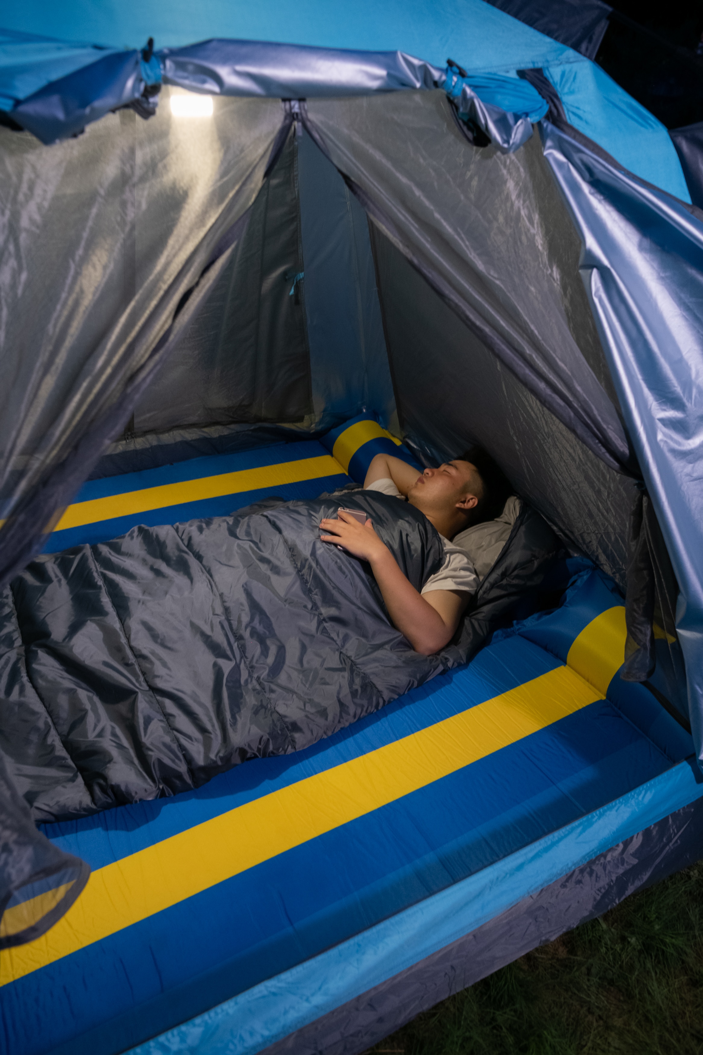 Outdoor Sleeping Bag With Carry Bag
