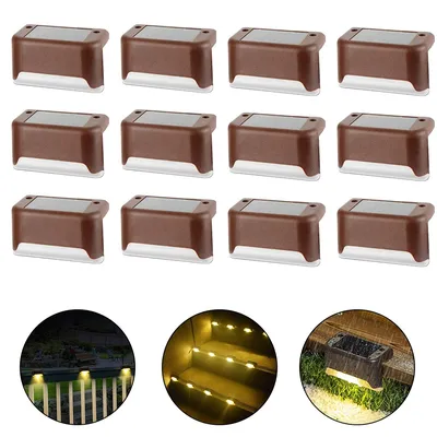 Outdoor Solar Powered Fence Lights Outdoor Solar Powered Fence Lights
