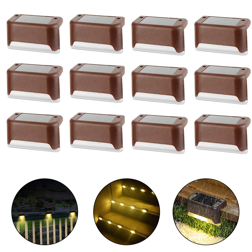Outdoor Solar Powered Fence Lights Outdoor Solar Powered Fence Lights