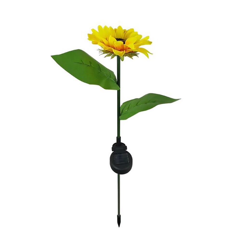 Outdoor Solar Powered Sunflower Stake Outdoor Solar Powered Sunflower Stake