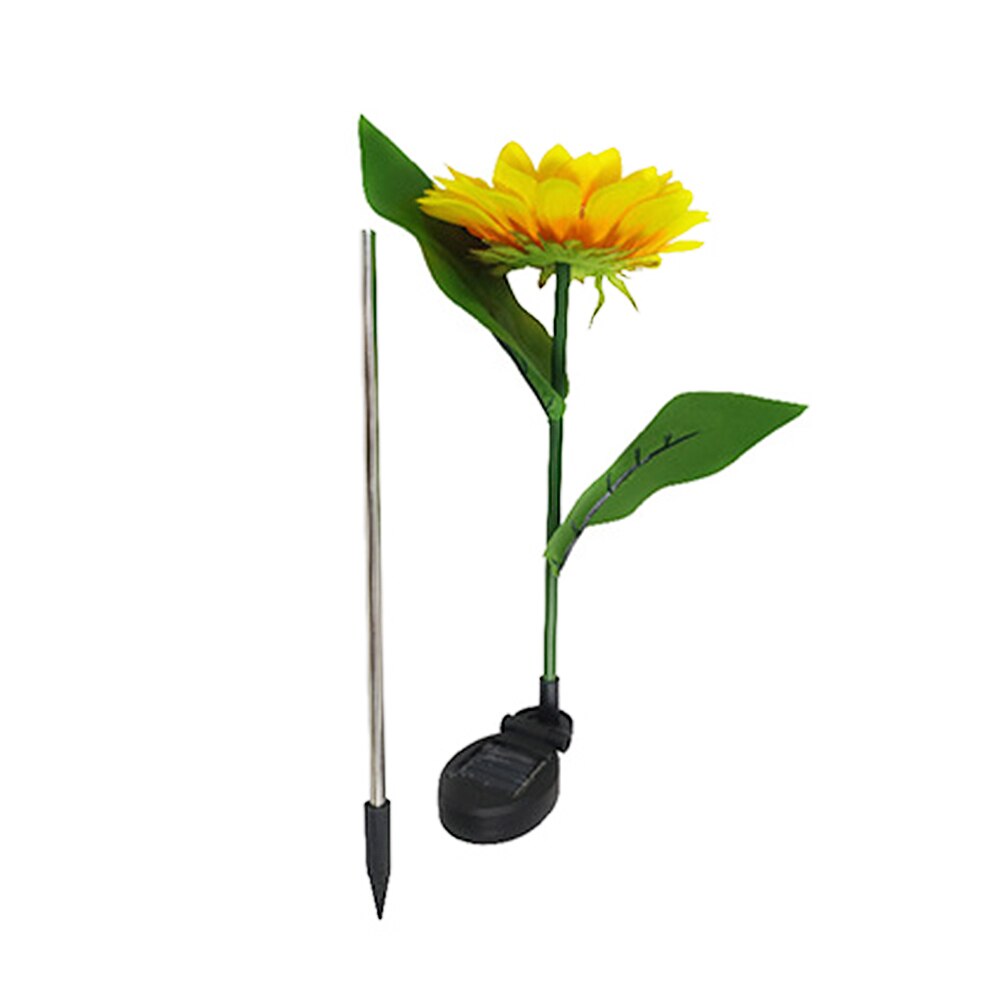 Outdoor Solar Powered Sunflower Stake Outdoor Solar Powered Sunflower Stake