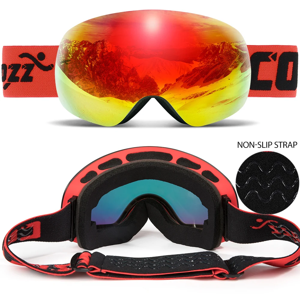 Outdoor Sports Ski Goggles UV400 Protection Ski Mask Male Female Anti-Fog Big Face Snow Glasses Snowboard Skiing Eyewear Outdoor Sports Ski Goggles UV400 Protection Ski Mask Male Female Anti-Fog Big Face Snow Glasses Snowboard Skiing Eyewear