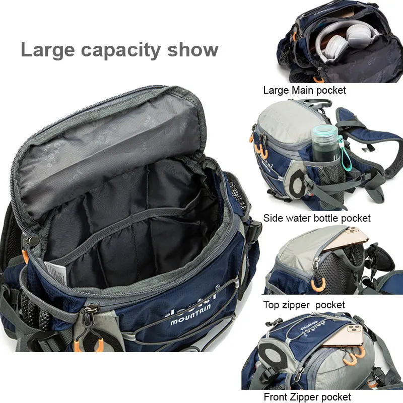 Outdoor Sports Waist Bag Cycling Camping Climbing Men's Backpack Hiking Shoulder Running Water Bottle Bicycle Fanny Outdoor Sports Waist Bag Cycling Camping Climbing Men's Backpack Hiking Shoulder Running Water Bottle Bicycle Fanny