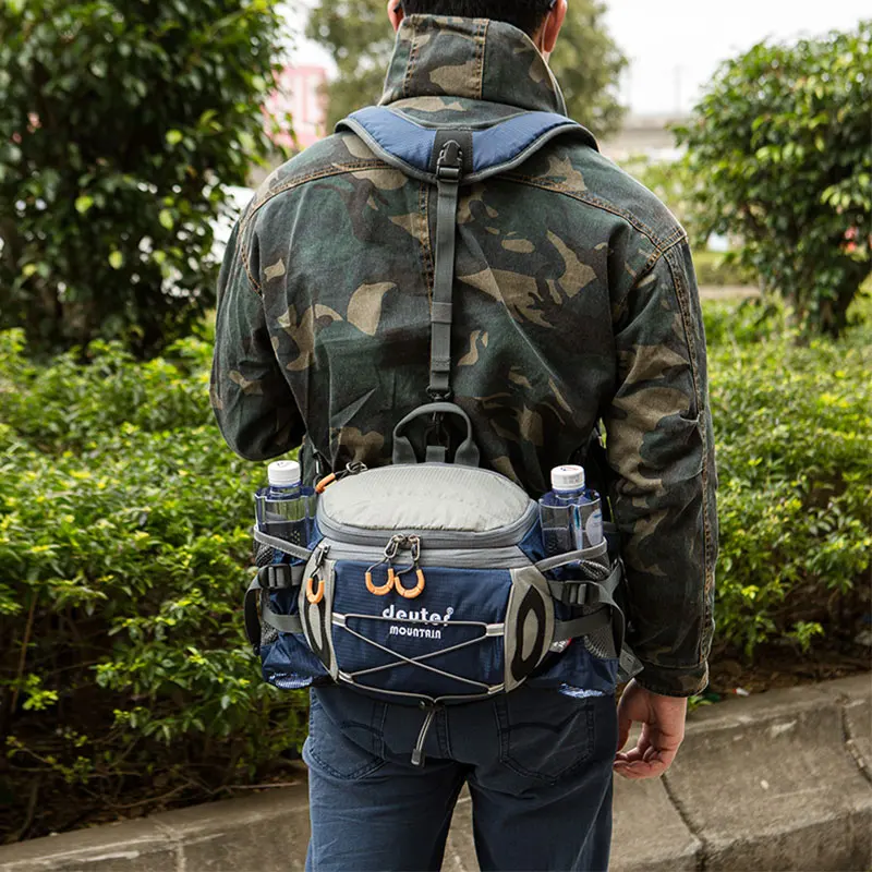 Outdoor Sports Waist Bag Cycling Camping Climbing Men's Backpack Hiking Shoulder Running Water Bottle Bicycle Fanny Outdoor Sports Waist Bag Cycling Camping Climbing Men's Backpack Hiking Shoulder Running Water Bottle Bicycle Fanny