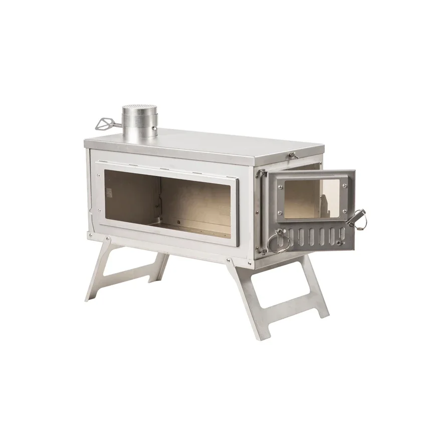 Outdoor Stove with Glass Camping Stove Portable Out Door Tent Wood Stove Camping Outdoor Stove with Glass Camping Stove Portable Out Door Tent Wood Stove Camping