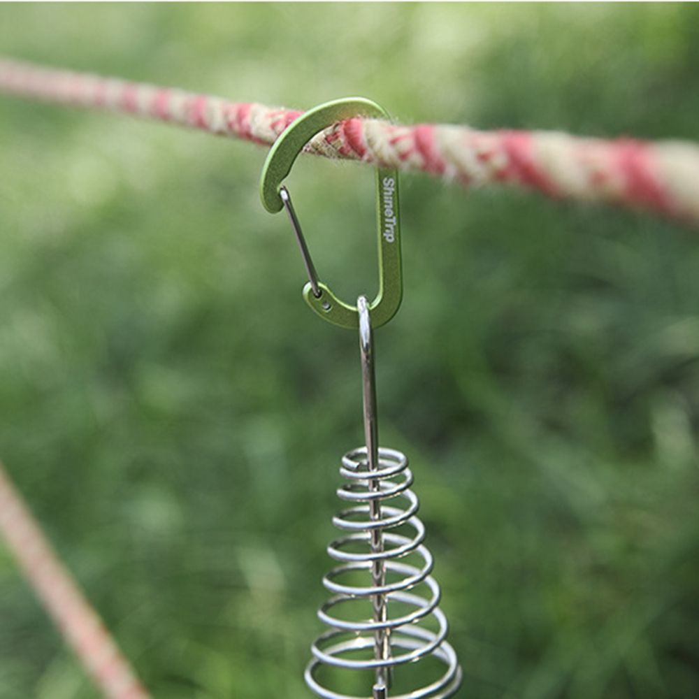 Outdoor Suitable D Shaped Carabiner Outdoor Suitable D Shaped Carabiner