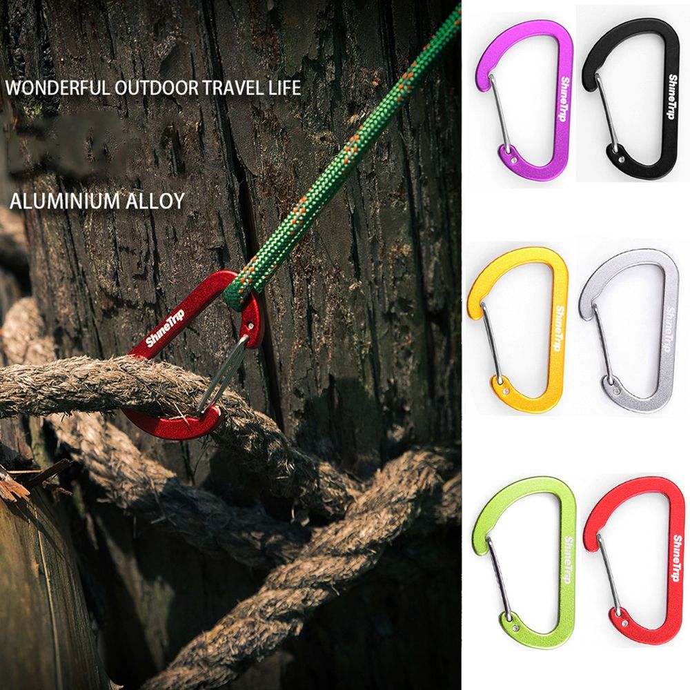 Outdoor Suitable D Shaped Carabiner Outdoor Suitable D Shaped Carabiner