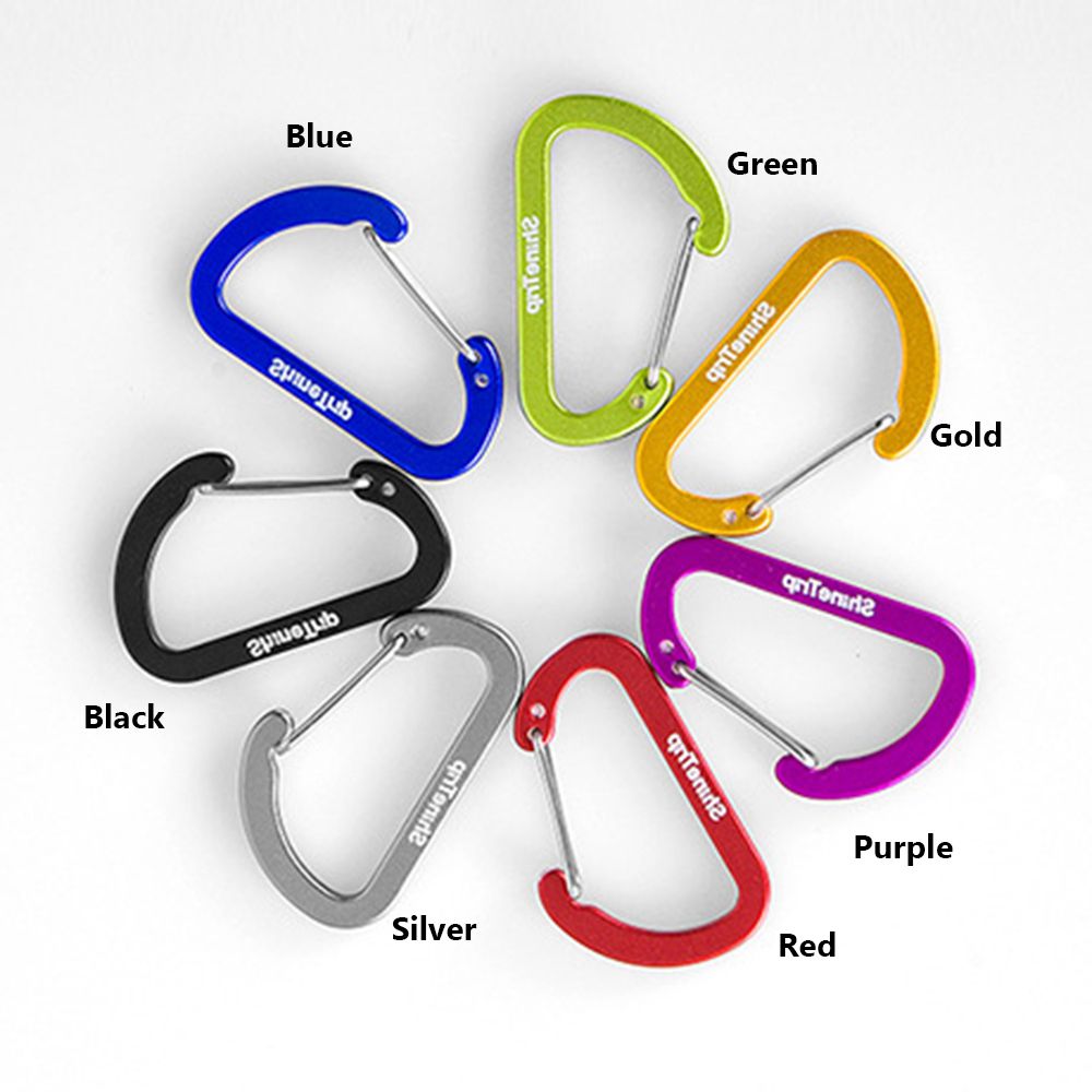 Outdoor Suitable D Shaped Carabiner Outdoor Suitable D Shaped Carabiner