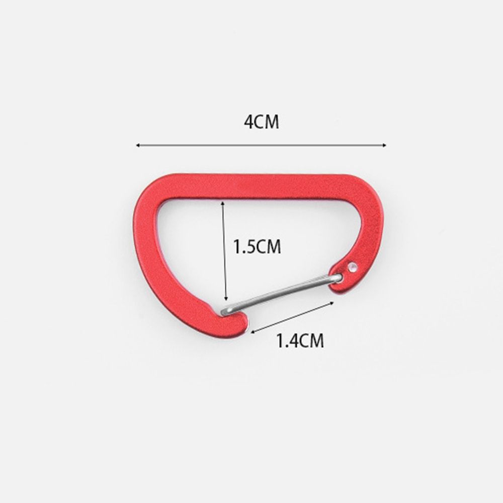 Outdoor Suitable D Shaped Carabiner Outdoor Suitable D Shaped Carabiner