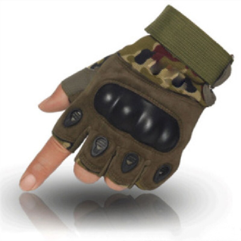 Outdoor Tactical Army Fingerless Gloves Hard Knuckle Paintball Airsoft Hunting Combat Riding Hiking Military Half Outdoor Tactical Army Fingerless Gloves Hard Knuckle Paintball Airsoft Hunting Combat Riding Hiking Military Half
