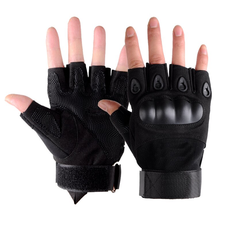 Outdoor Tactical Army Fingerless Gloves Hard Knuckle Paintball Airsoft Hunting Combat Riding Hiking Military Half Outdoor Tactical Army Fingerless Gloves Hard Knuckle Paintball Airsoft Hunting Combat Riding Hiking Military Half