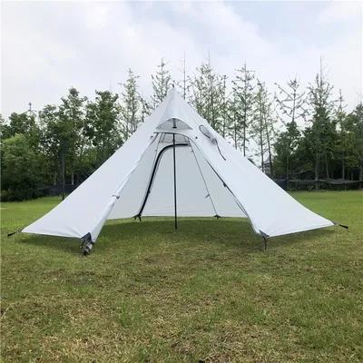 Outdoor Teepee 4-Person Camping Tent Outdoor Teepee 4-Person Camping Tent