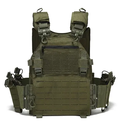 Outdoor Training Vest Multi-Functional MOLLE Expansion Convenient Quick Release Vest Waterproof and Wear-Resistant Outdoor Training Vest Multi-Functional MOLLE Expansion Convenient Quick Release Vest Waterproof and Wear-Resistant