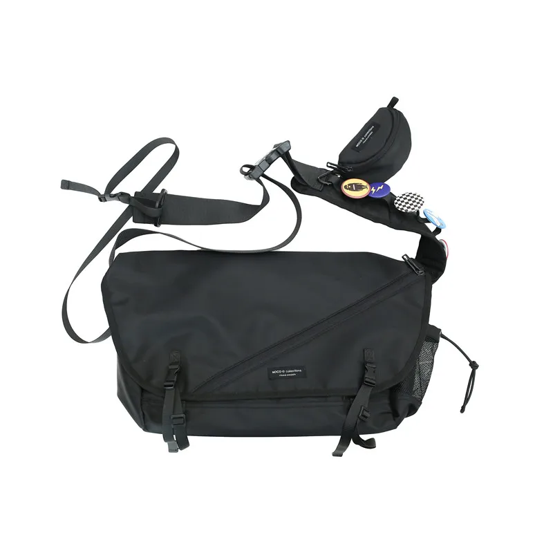 Outdoor Unisex Hanging Messenger Bag Retro Shoulder Campus Bag