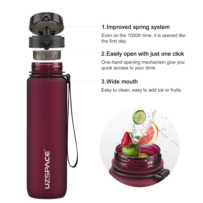 Outdoor Water Bottle Leakproof Container