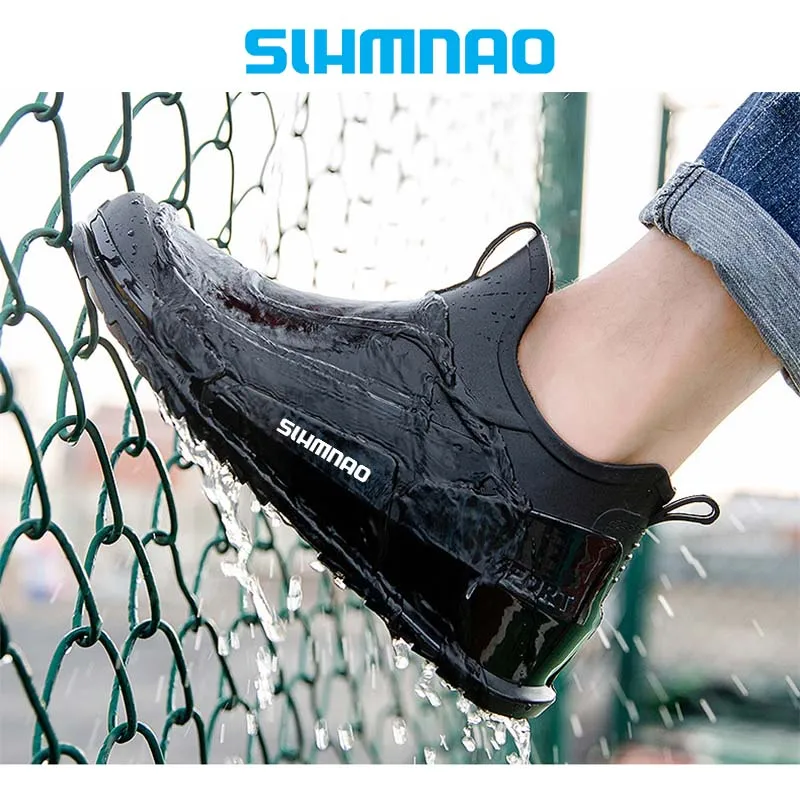 Outdoor Waterproof Fishing Shoes Hunting Sports Shoes Bicycle Rubber Shoes Anti Slip Lightweight Waterproof Shoes Outdoor Waterproof Fishing Shoes Hunting Sports Shoes Bicycle Rubber Shoes Anti Slip Lightweight Waterproof Shoes