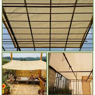 Outdoor Waterproof Garden Shading Net Terrace Awnings Camping Shade Cover Mesh UV Protection HDPE Sunscreen Fabric Shade Outdoor Waterproof Garden Shading Net Terrace Awnings Camping Shade Cover Mesh UV Protection HDPE Sunscreen Fabric Shade