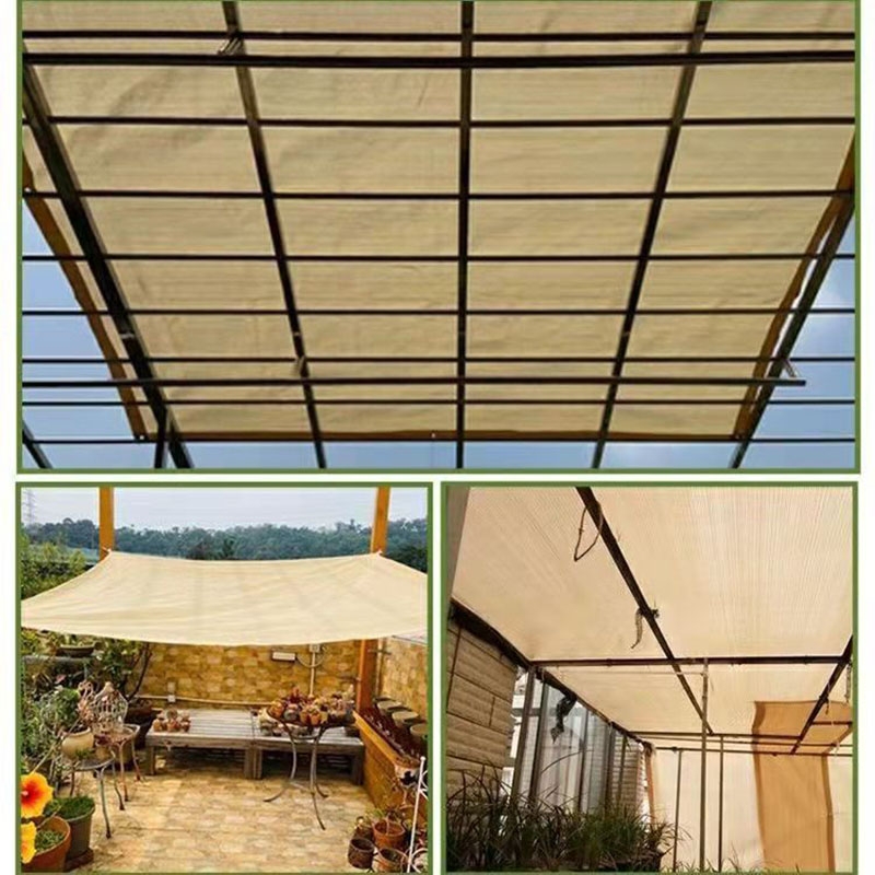 Outdoor Waterproof Garden Shading Net Terrace Awnings Camping Shade Cover Mesh UV Protection HDPE Sunscreen Fabric Shade Outdoor Waterproof Garden Shading Net Terrace Awnings Camping Shade Cover Mesh UV Protection HDPE Sunscreen Fabric Shade