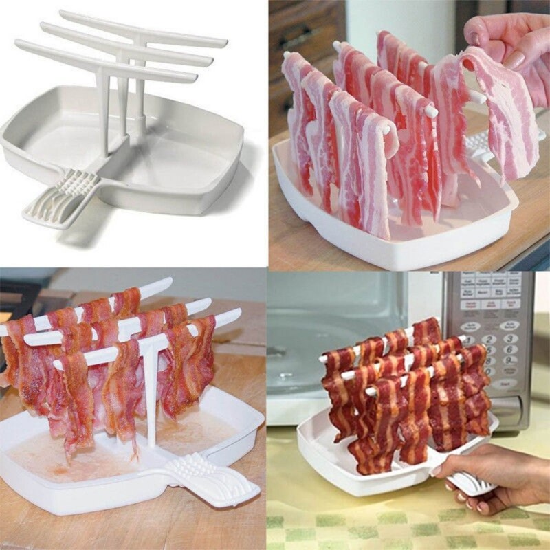 Oven Bacon Rack Plastic Kitchen Tool